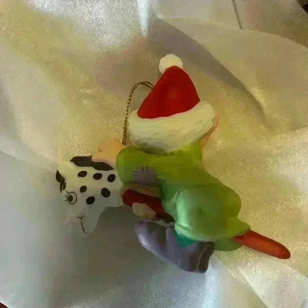 DISNEY 1996 DOPEY ORNAMENT GROLIER COLLECTIBLES W/ BOX CHRISTMAS - Picture 3 of 3